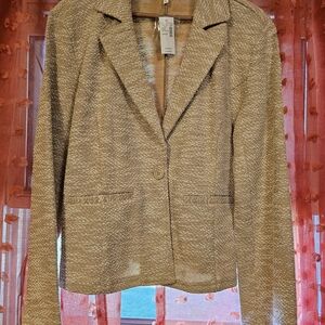 Maurices Textured Tan Blazer